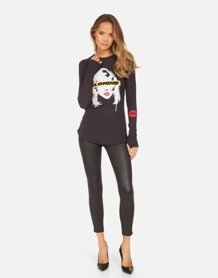 McKinley AKA Blondie Onyx Women Lauren Moshi Long Sleeve