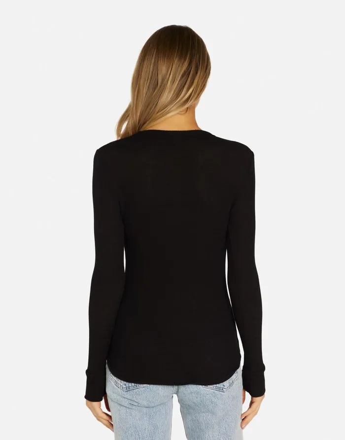 McKinley Elvis Presley Black Women Lauren Moshi Long Sleeve