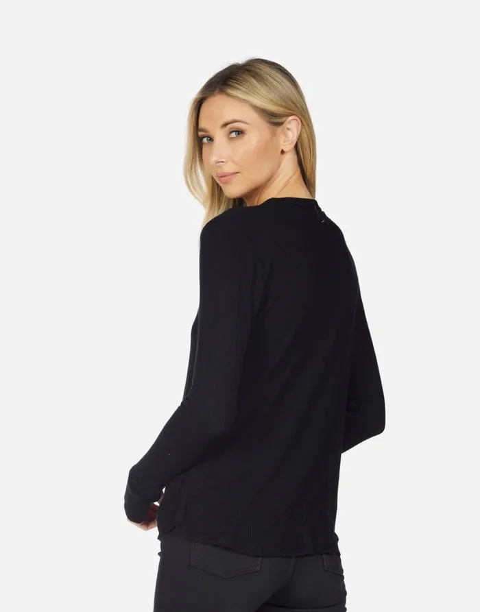 McKinley X Crystal Elements Black Women Lauren Moshi Long Sleeve