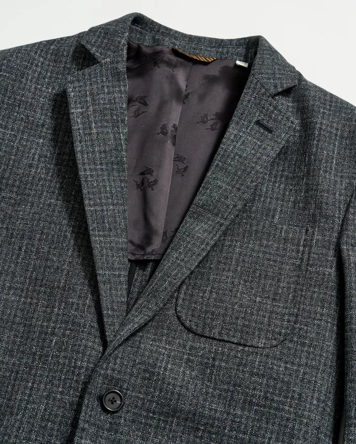 Men Archie Jacket Charcoal Billy Reid Suiting