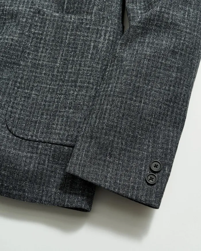 Men Archie Jacket Charcoal Billy Reid Suiting