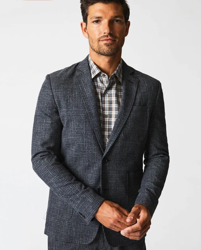 Men Archie Jacket Charcoal Billy Reid Suiting