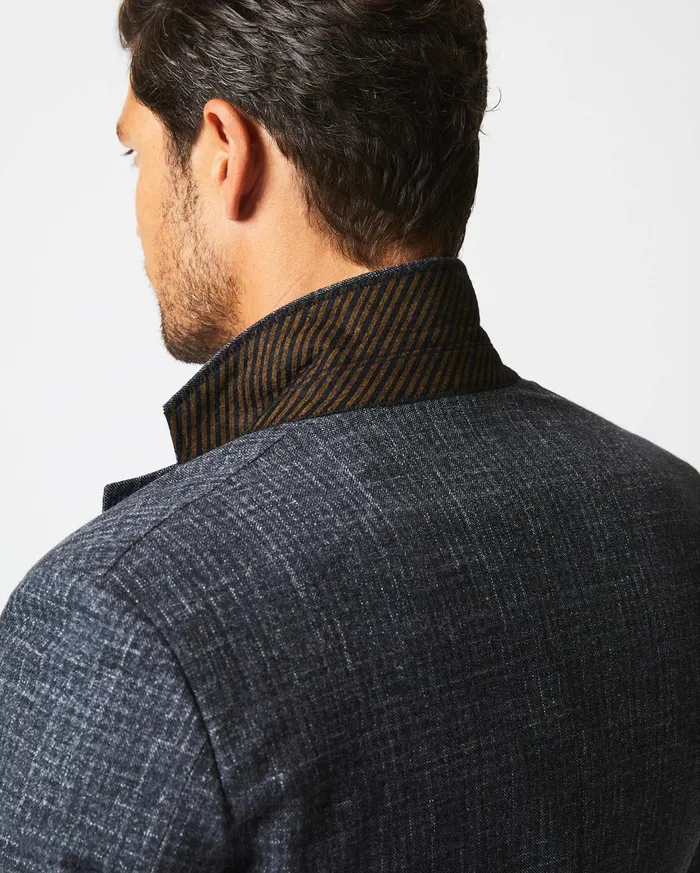 Men Archie Jacket Charcoal Billy Reid Suiting