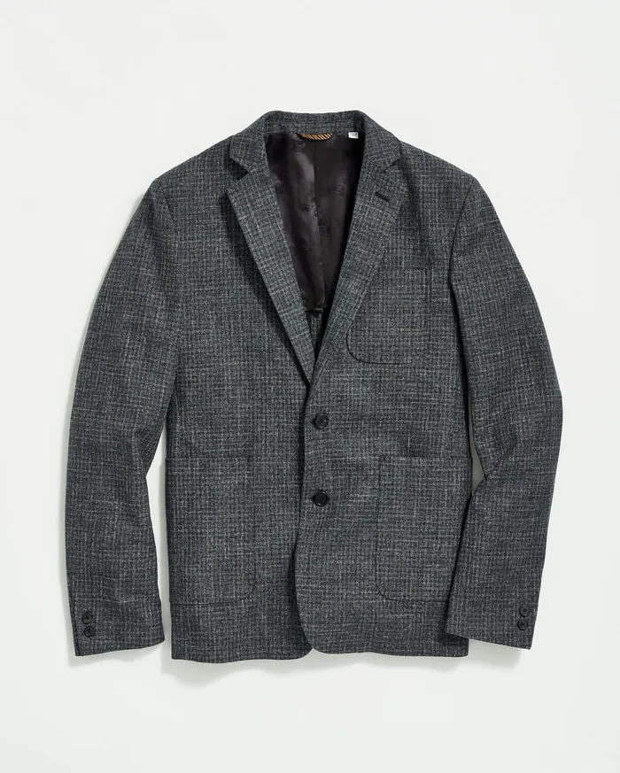 Men Archie Jacket Charcoal Billy Reid Suiting