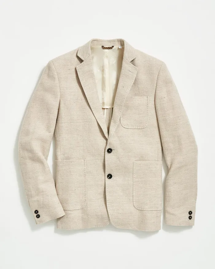 Men Archie Jacket Tan Billy Reid Suiting