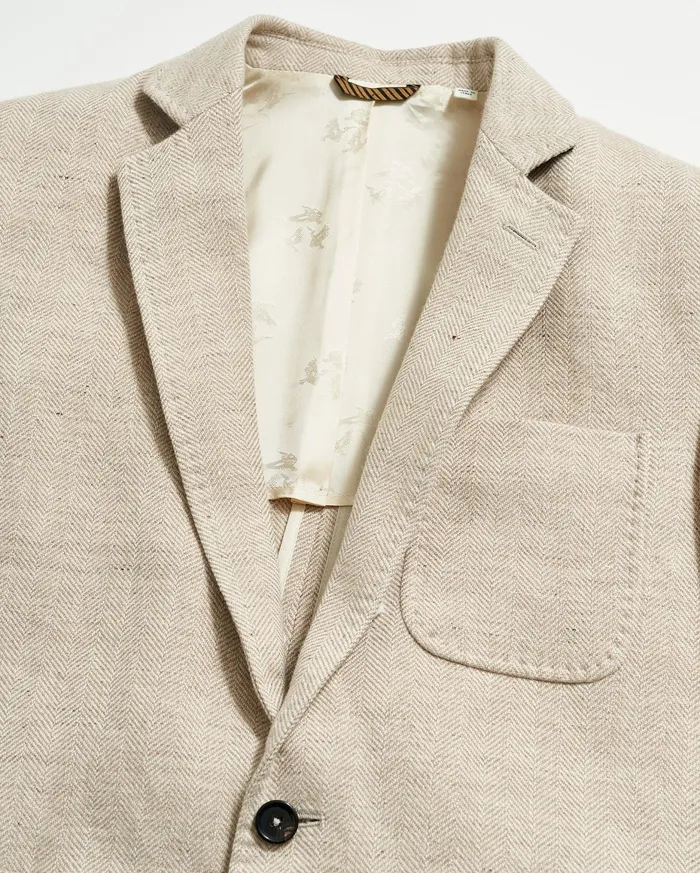 Men Archie Jacket Tan Billy Reid Suiting