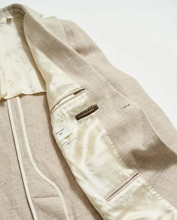 Men Archie Jacket Tan Billy Reid Suiting