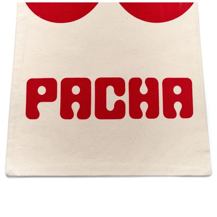 Men Bags Unisex PACHA TOTE TOTE BAG WHITE 8211 RED BERRY Superga Bags And Backpacks