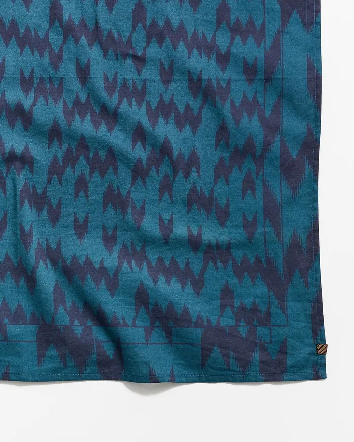 Men Barn Quilt Bandana Blue Billy Reid Accessories