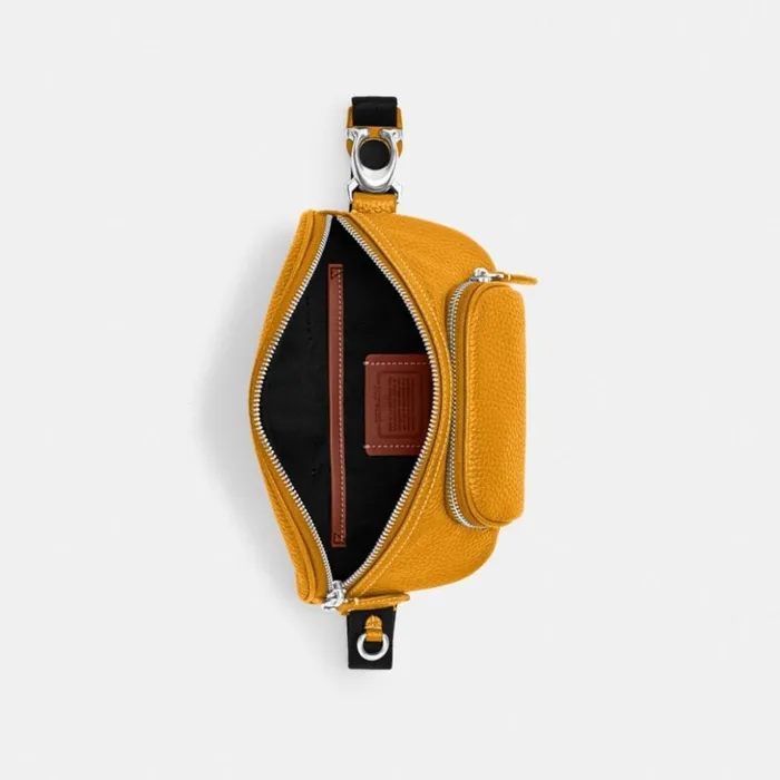 Men Beck Belt Bag Buttercup Coach Belt Bags