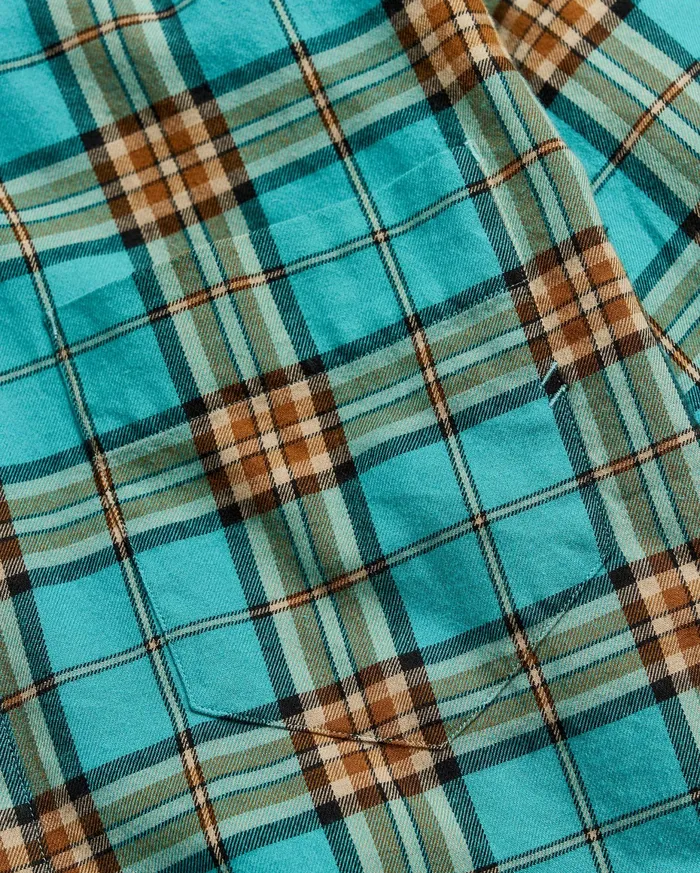 Men Bold Plaid Tuscumbia Shirt Slatemulti Billy Reid Shirting