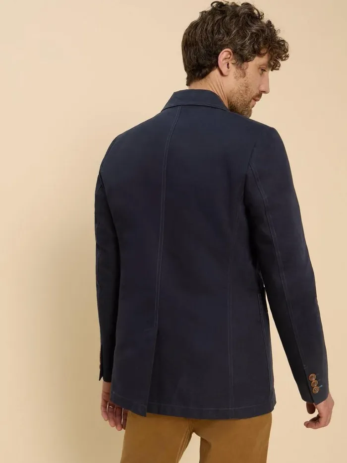 Men COATS and JACKETS White Stuff Chiltern Blazer Dark Navy Men COATS and JACKETS White Stuff Chiltern Blazer Dark Navy
