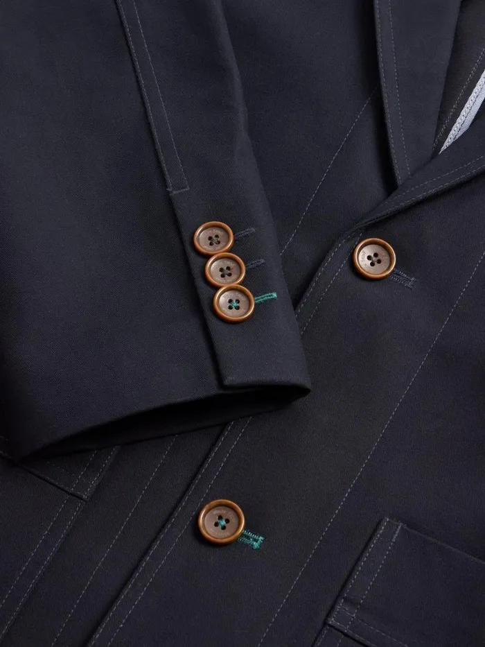 Men COATS and JACKETS White Stuff Chiltern Blazer Dark Navy Men COATS and JACKETS White Stuff Chiltern Blazer Dark Navy