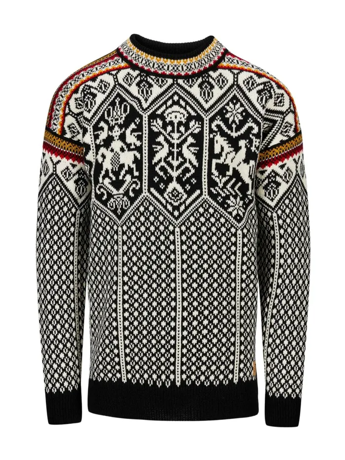 Men Dale Of Norway Round Neck 1994 Lillehammer Wool Sweater Unisex