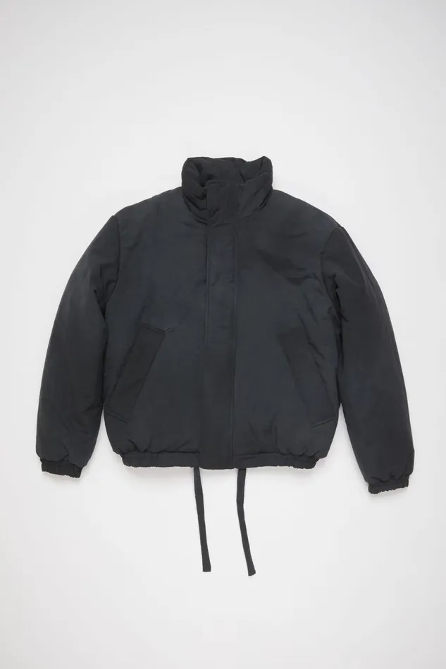 Men Dyed Puffer Jacket Navy Acne Studios Outerwear