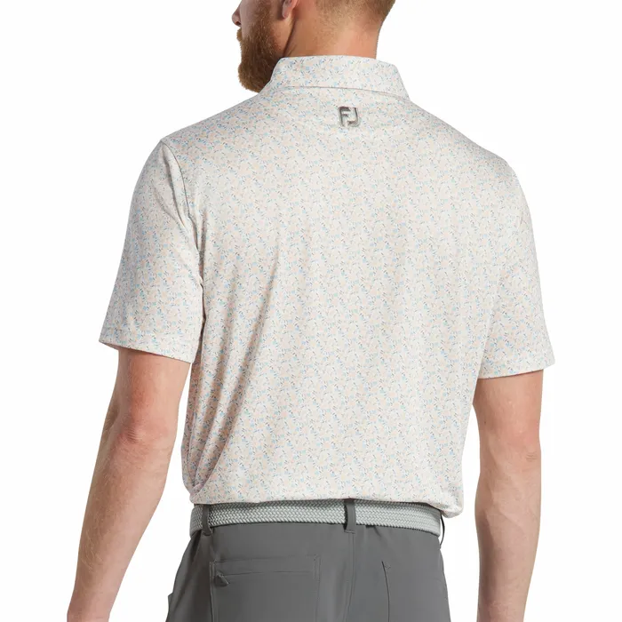 Men FootJoy Floral Lisle Shirts