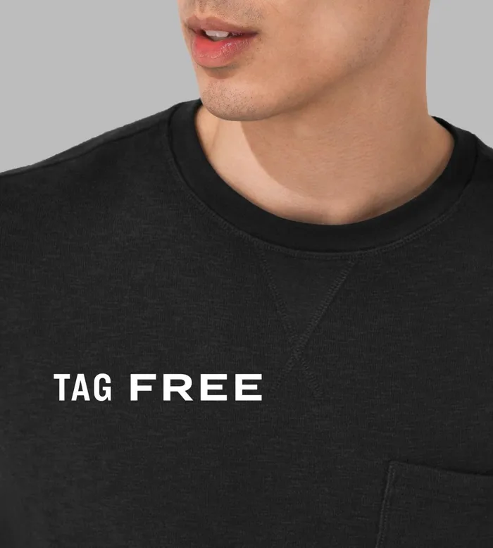 Men French Terry Sweatshirt Black Shirt 1 Pack Pair Of Thieves LongSleeve Tees Men French Terry Sweatshirt Black Shirt 1 Pack Pair Of Thieves LongSleeve Tees
