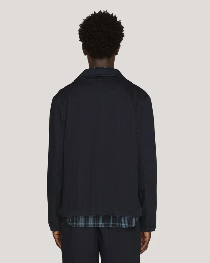 Men Groundhog Jacket Indigo YMC Outerwear