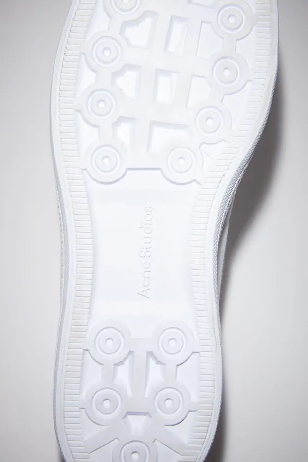 Men High Top Sneakers Optic White Acne Studios Shoes