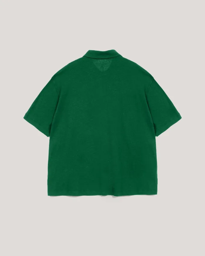Men Ivy Polo Top Green YMC Tops and TShirts