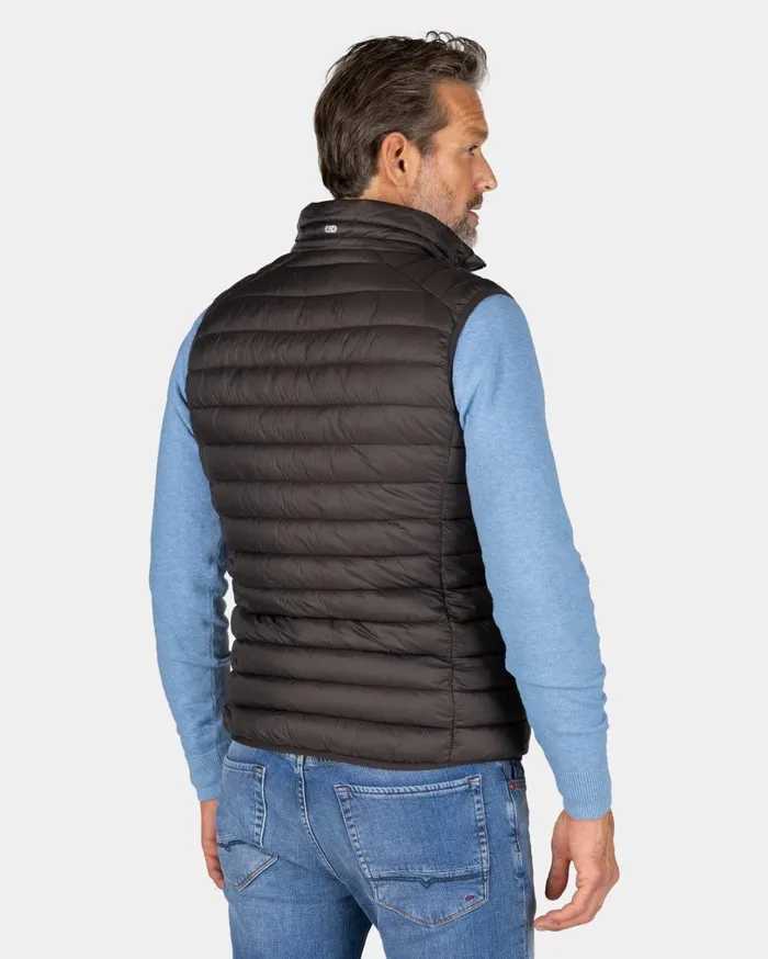 Men Jackets NZA New Zealand Auckland Brown Padded Vest 8211 Mud Men Jackets NZA New Zealand Auckland Brown Padded Vest 8211 Mud