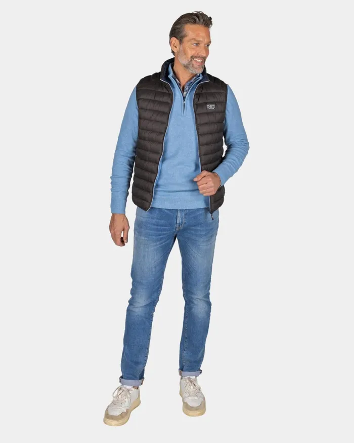 Men Jackets NZA New Zealand Auckland Brown Padded Vest 8211 Mud Men Jackets NZA New Zealand Auckland Brown Padded Vest 8211 Mud