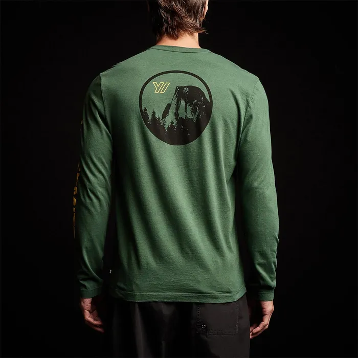 MEN James Perse GRAPHICS YOSEMITE Long Sleeve Crew Neck Rugby