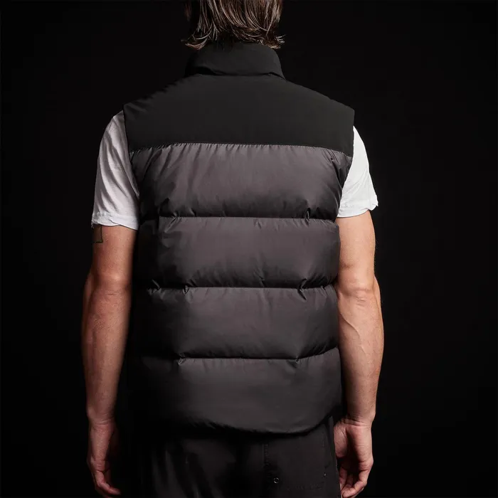 MEN James Perse JACKETSOUTERWEAR Arctic Surf Puffer Vest Black