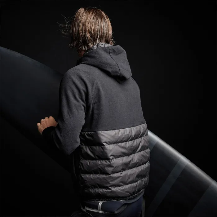 MEN James Perse JACKETSOUTERWEAR Pullover Hooded Jacket Black