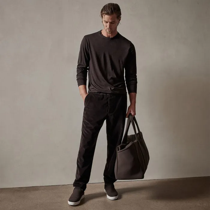 MEN James Perse TSHIRTS Shirttail Hem Crew Kona