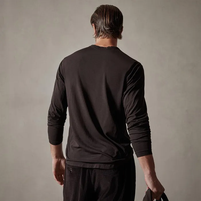 MEN James Perse TSHIRTS Shirttail Hem Crew Kona