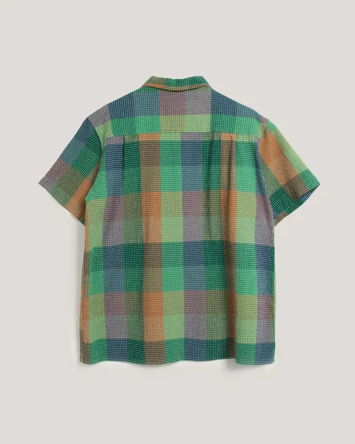 Men Malick Shirt Dark Multi Check YMC Shirts