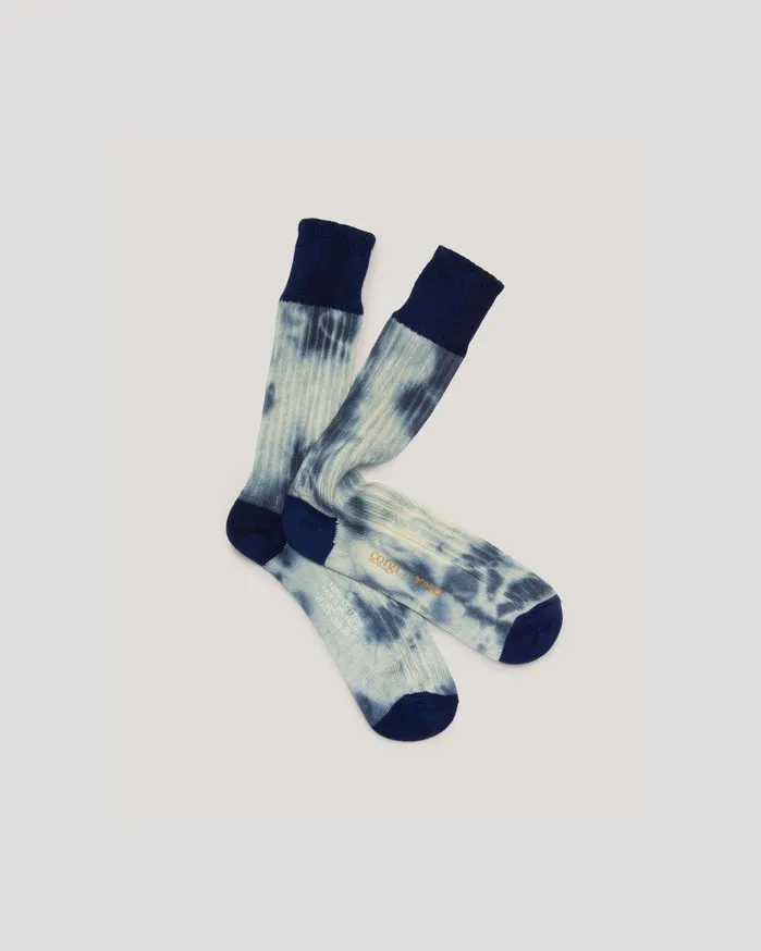 Men Men039s Tie Dye Sock Blue YMC Socks
