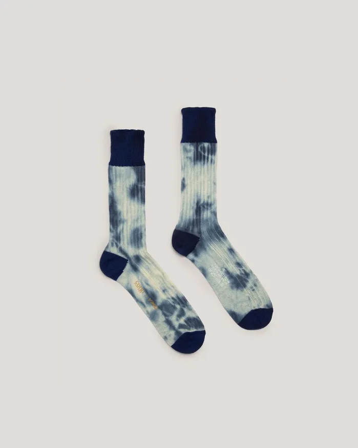 Men Men039s Tie Dye Sock Blue YMC Socks