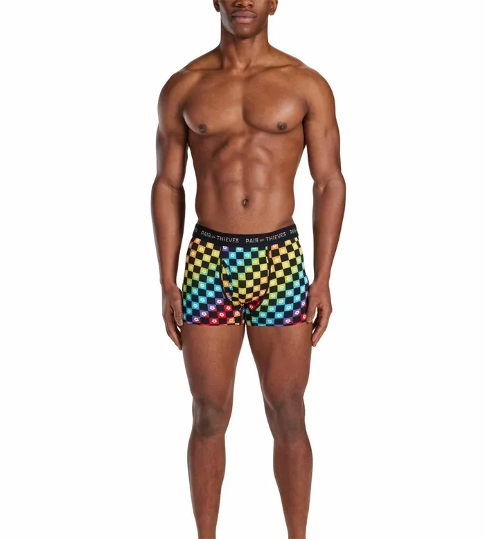 Men Pride Superfit Trunks Rainbow Underwear 1 Pack Pair Of Thieves Trunks