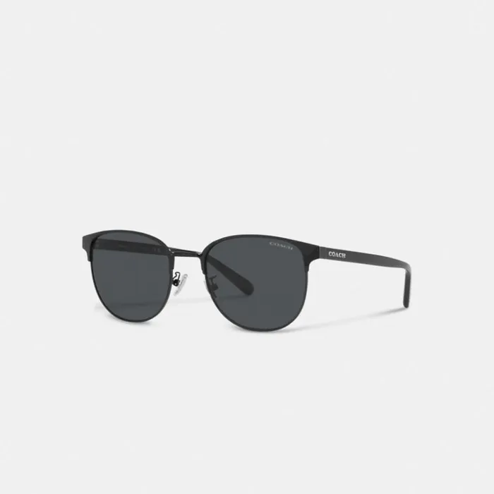 Men Retro Sunglasses Black Coach Sunglasses