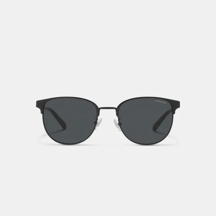 Men Retro Sunglasses Black Coach Sunglasses