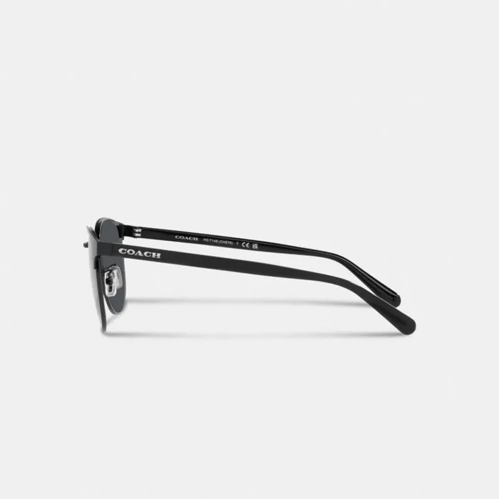 Men Retro Sunglasses Black Coach Sunglasses