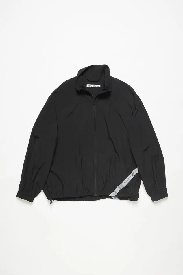 Men Ripstop Jacket Black Acne Studios Outerwear
