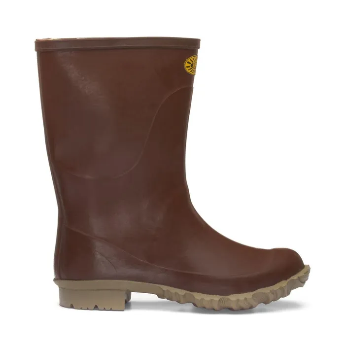 Men Rubber Boots Unisex 7077TRONCHETTO PADUS High Cut BROWN Superga Gumboots