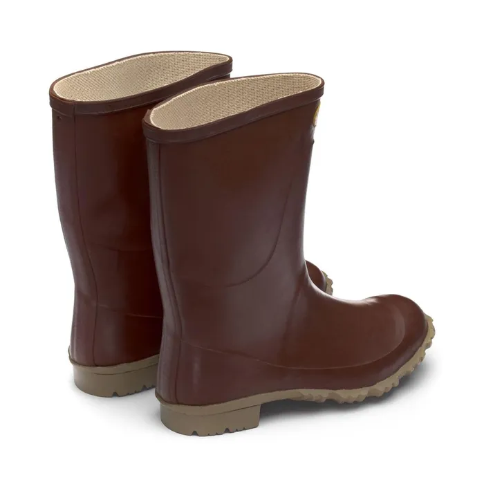 Men Rubber Boots Unisex 7077TRONCHETTO PADUS High Cut BROWN Superga Gumboots