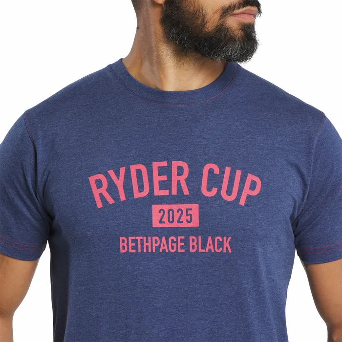 Men Ryder Cup Text Tee Shirts FootJoy