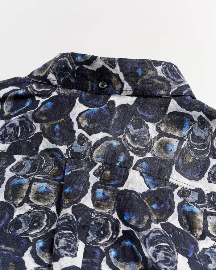 Men SS Tuscumbia Shirt Bd Dark Oyster Billy Reid Shirting