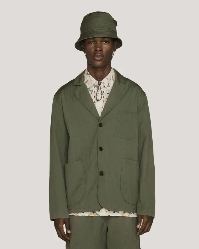 Men Scuttlers Jacket Green YMC Outerwear