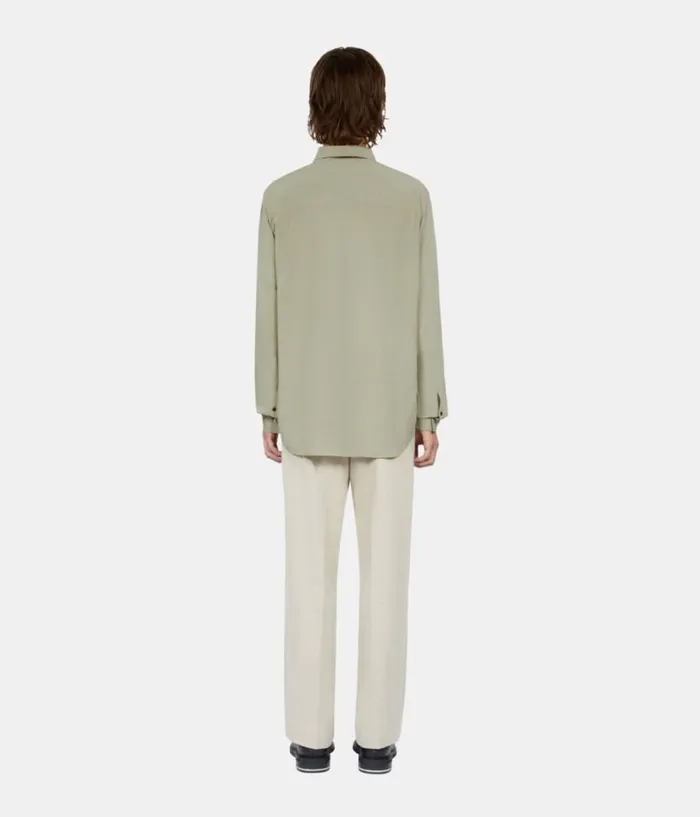 Men Shirts THE KOOPLES Light Green Shirt Men Shirts THE KOOPLES Light Green Shirt