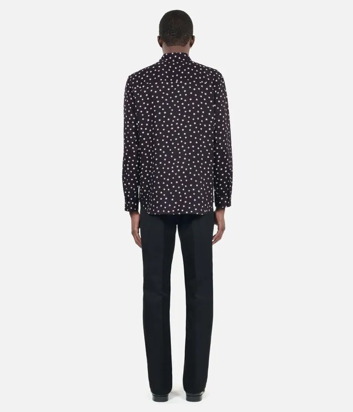 Men Shirts THE KOOPLES Star Printed Shirt Men Shirts THE KOOPLES Star Printed Shirt