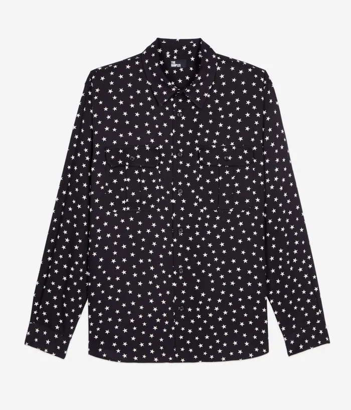 Men Shirts THE KOOPLES Star Printed Shirt Men Shirts THE KOOPLES Star Printed Shirt