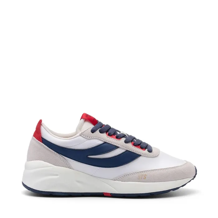 Men Sneakers Unisex 4089 TRAINING 9TS SLIM Low Cut WHITE AVORIONAVYRED Superga Low Cut