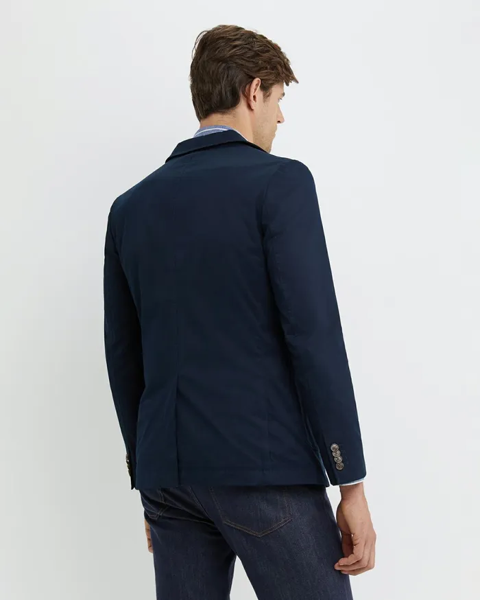 Men Sportscraft Jackets and Blazers Barton Sports Jacket Navy
