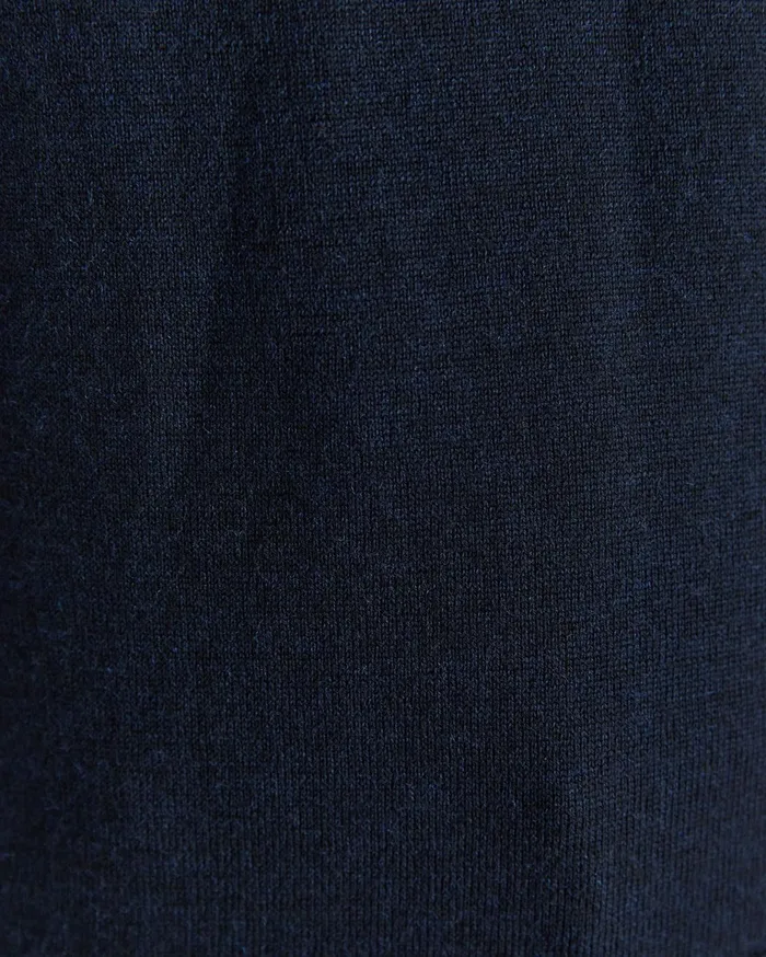 Men Sportscraft Knitwear Merino Crew Neck Knit Navy